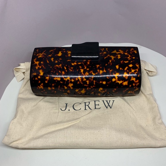 J. Crew Handbags - JCrew tortoise clutch